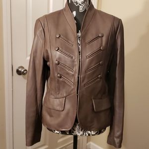 Brown Leather Jacket